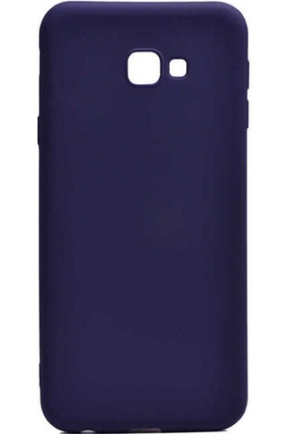 Samsung Uyumlu Galaxy J4 Plus Kılıf Zore Premier Silikon Kapak Lacivert