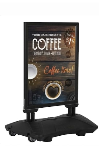 Snapper Rüzgara Dayanıklı Açılır Kapanır Dış Mekan Reklam Panosu