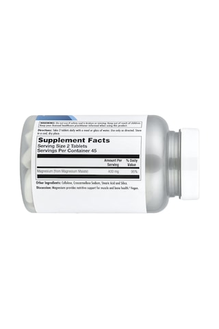 Magnesium Malate 400, 90 Tablets 200 Mg Per Tablet