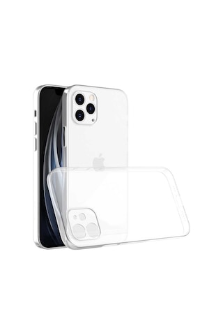 Apple Uyumlu iPhone 12 Pro Max Kılıf Zore Blok Kılıf Renksiz