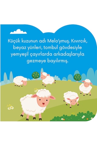 Eğlenceli Hayvanlar Serisi-Küçük Kuzu Melo