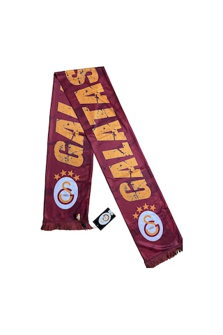 Galatasaray Lisanslı Kırmızı Şal Atkı