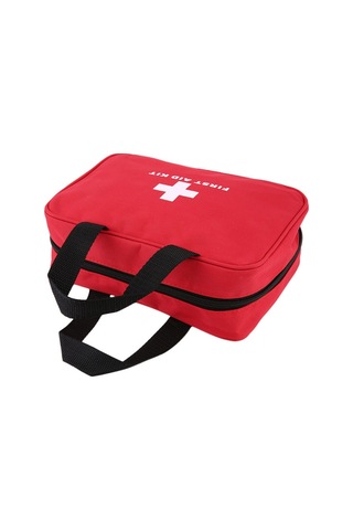 Sones 234'ü 1 Arada Taşınabilir Ev Dış Mekan Acil Durum Malzemeleri Seti Hayatta Kalma Kurtarma Kutusu Kırmızı