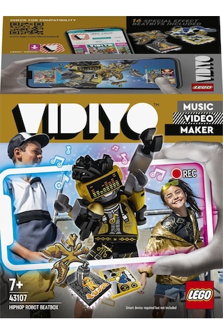 LEGO® Vıdıyo 43107 Hiphop Robot Beatbox Yapım Seti 73 Parça