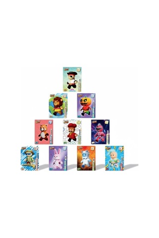 Stumble Guys Resmi Kart Paketi - Panini 6 Lı Koleksiyon Kartı - 5 'li Set
