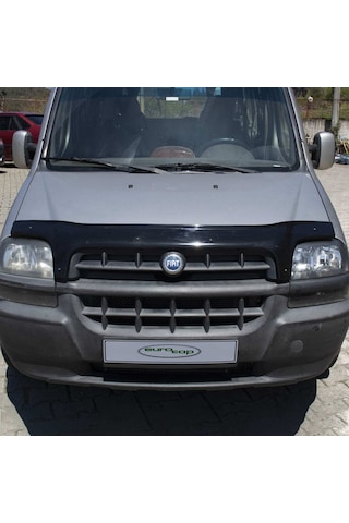 Eurocap Fiat Doblo Ön Kaput Koruyucu Rüzgarlık 3Mm Abs 2000-05