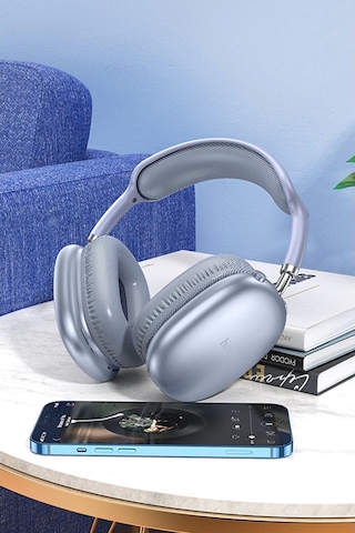 Hoco W35 Air Light Aux Destekli Bluetooth 5.3 Kablosuz Kulak Üstü Kulaklık
