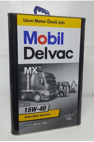 Mobil Delvac Mx 15W-40 Motor Yağı 18 L