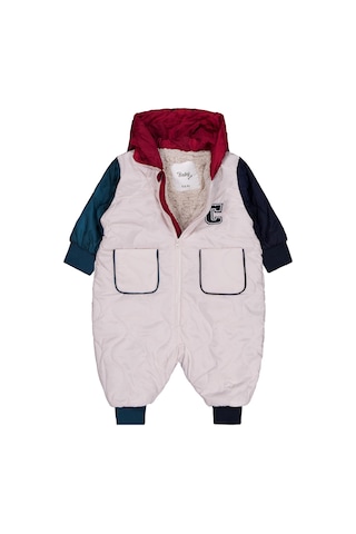 Civil Baby Harf Baskılı 6-18 Ay Astronot - Bej Taş Rengi