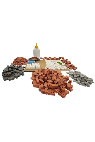 Enzo Küçük Mimar Yazlık Evi Maketi 23 16 10cm 1/50 490parça