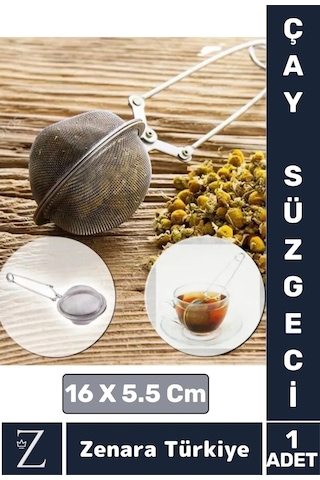 Ergonomik Saplı Çelik İnce Delikli Geniş Kulplu Aromatik Bitki Çayı Demleme Süzgeci Çok Renkli