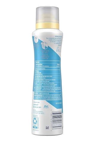 Secret Vanilla Antiperspirant Kuru Sprey Deodorant 116gr