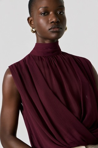 Bsb Kadın Bluz 0156-0110020 Bordo