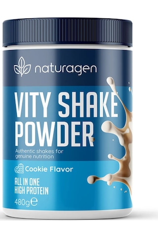 Naturagen Proteinli Öğün Tozu Cookie Lovers Fda Onaylı 480 G - Shaker