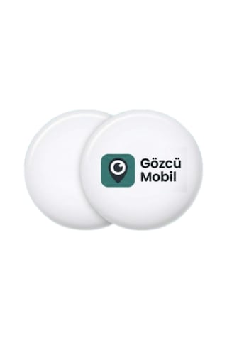 Ayrex Gözcü Mobil Ios Android Uyumlu Airtag 10/30 Ay Batarya Ömrü Anlık Geçmişe Dönük Konum Gps Araç Motor Ço
