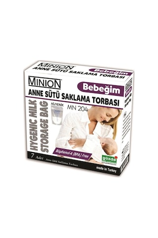 Bebeğim Anne Sütü Saklama Torbasi 7 Adet