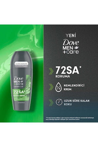 Dove Men +care Advanced Erkek Deodorant Extra Fresh 150 Ml + Extra Fresh Roll On 50 Ml