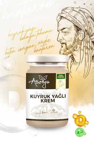 Aselya Kuyruk Yağlı Bamya Tohumu Masaj Kremi 100 ML