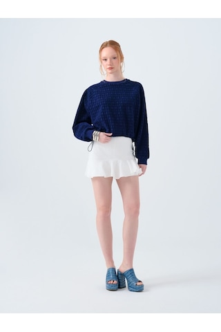 Loft Regular Fit Kadın Sweatshirt Lf2038512 Q1.v1 Lacivert