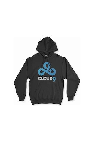 Cix Cloud 9 Siyah Kapşonlu Sweatshirt Hoodie SIYAH