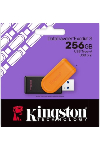 Kingston 256gb Exodias Usb 3.2 Flash Bellek - Dtxs/256gb