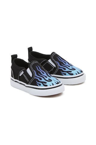 Vans Asher V Siyah Unisex Çocuk Sneaker Siyah