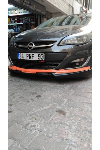 Opel Astra J Makyajlı Custom Ön Ek (Plastik)