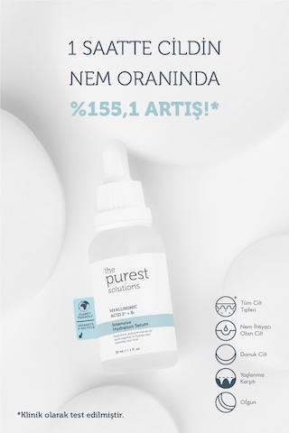 The Purest Solutions Tüm Ciltlerin Kullanımına Uygun Günlük Yoğun
