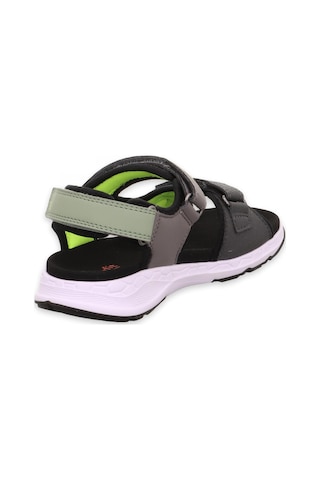 Superfit 000583 Criss Cross Gri Çocuk Sandalet Gri