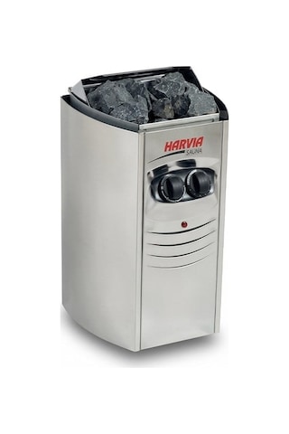 Astral Pool Harvıa Vega Compact Gövdeden Kumandalı Sauna Sobası 3,5 Kw 2-4 M3 7 Kg Taş Kapasitesi -toptancıyızbiz