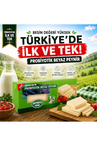 Birinci Süt Probiyotik Beyaz Peynir 300 Gr 2 Li Ekonomik Paket Türkiye De İlk Ve Tek