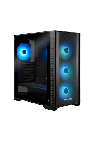 Enermax Starryfort SF217 ARGB Temperli Cam USB 3.0 Mid Tower ATX Bilgisayar Kasası