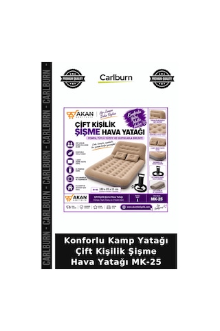 Özel Üretim Seyahat Konforlu Kamp Yatağı Çift Kişilik Şişme Hava Yatağı Diğer