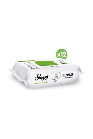 Sleepy Natural Islak Bebek Havlusu 12 X 90'Lı