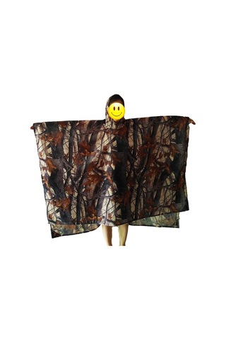 Sones 3'ü 1 Arada Açık Hava Taşınabilir Çok İşlevli Kamuflaj Sırt Çantası Yağmurluk Çok Renkli