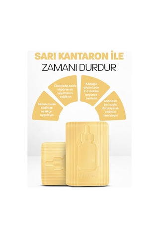 Uraw Leke Karşıtı ve Ton Eşitleyici Sarı Kantaron Sabunu 100 G