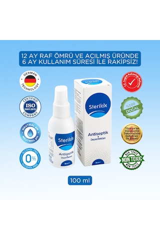 Sterilox Antiseptik & Dezenfektan 100 ML
