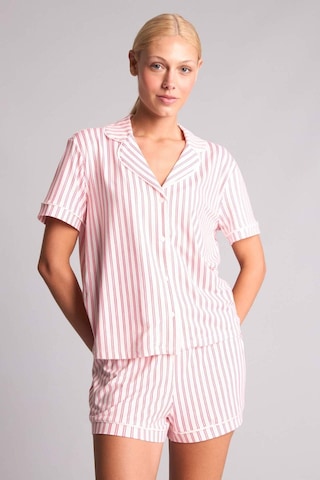 Defacto Regular Fıt Kısa Kollu 2li Softshell Kırmızı Pijama Takımı I3489ax26aurd197 Kırmızı-rd197