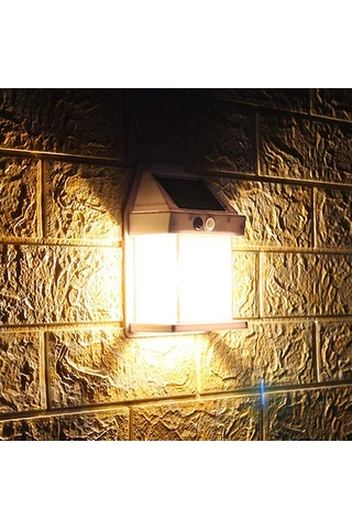 Siyah Güneş Tungsten Tel Ampul Duvar Işıkları Bahçe Işıkları Açık Su Geçirmez Led Bahçe Peyzaj Dekoratif Işıklar Aydınlatma Duvar Lambası 1 Pcs Siyah