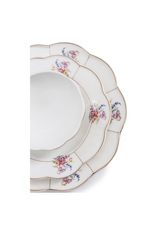 Maxx Doria Garden Collection Bruxa 12 Kişilik 58 Parça Yemek Takımı Pa2125 Beyaz