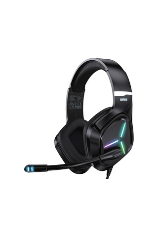Oyuncu Kulaklık Stereo 7.1 Surround Kablolu Kulaküstü - Vertux Blıtz Siyah