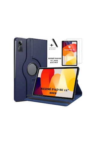 Xiaomi Uyumlu Redmi Pad Se 11 Inç Kılıf Kapaklı Stand Ekran Koruma Kalem