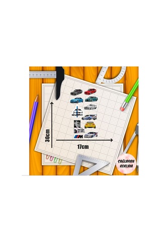 Bmw Sticker Etiket Seti - Laptop Notebook Telefon