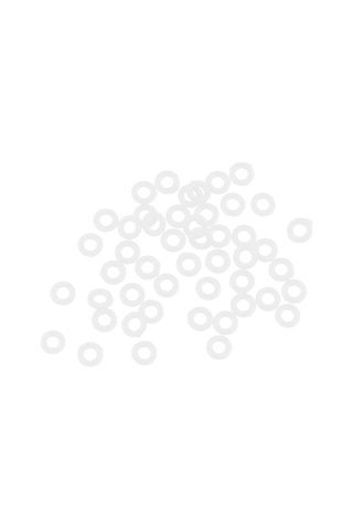 Homyl 100 Parça Beyaz Kauçuk Dart Kök Mil O-yüzükler