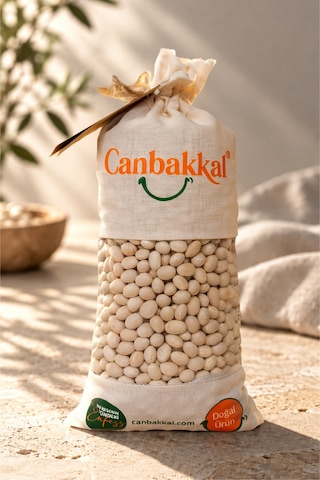 Canbakkal Yerli Şeker Fasulyesi İnce Kabuklu Pestisit Analizli 1 KG
