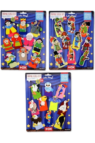 3 Set - 30 Parça Tox Hacivat Karagöz Masal Kahramanları ve Uçan