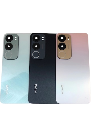 Vivo Y19s Arka Kapak Pil Kapağı Full Mavi