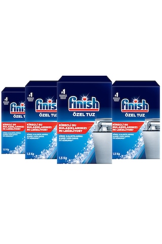 Finish Bulaşık Makinesi Özel Tuzu 4 x 1500 G