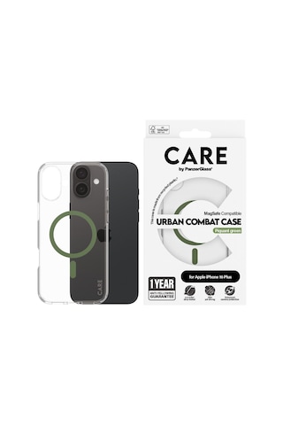 Care Flagship Green W. Magsafe Apple iPhone Uyumlu 16 Plus Yeşil