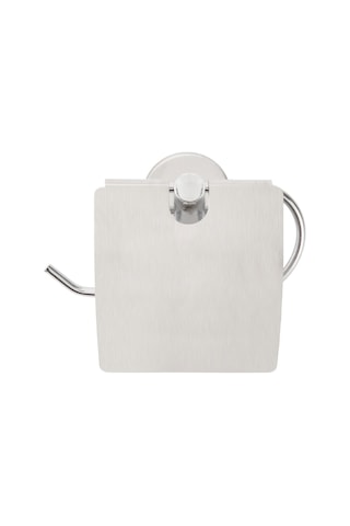 Akınn Lüx Geniş Kapaklı Kağıtlık - Krom - 13x5x12,3 Cm Renkli